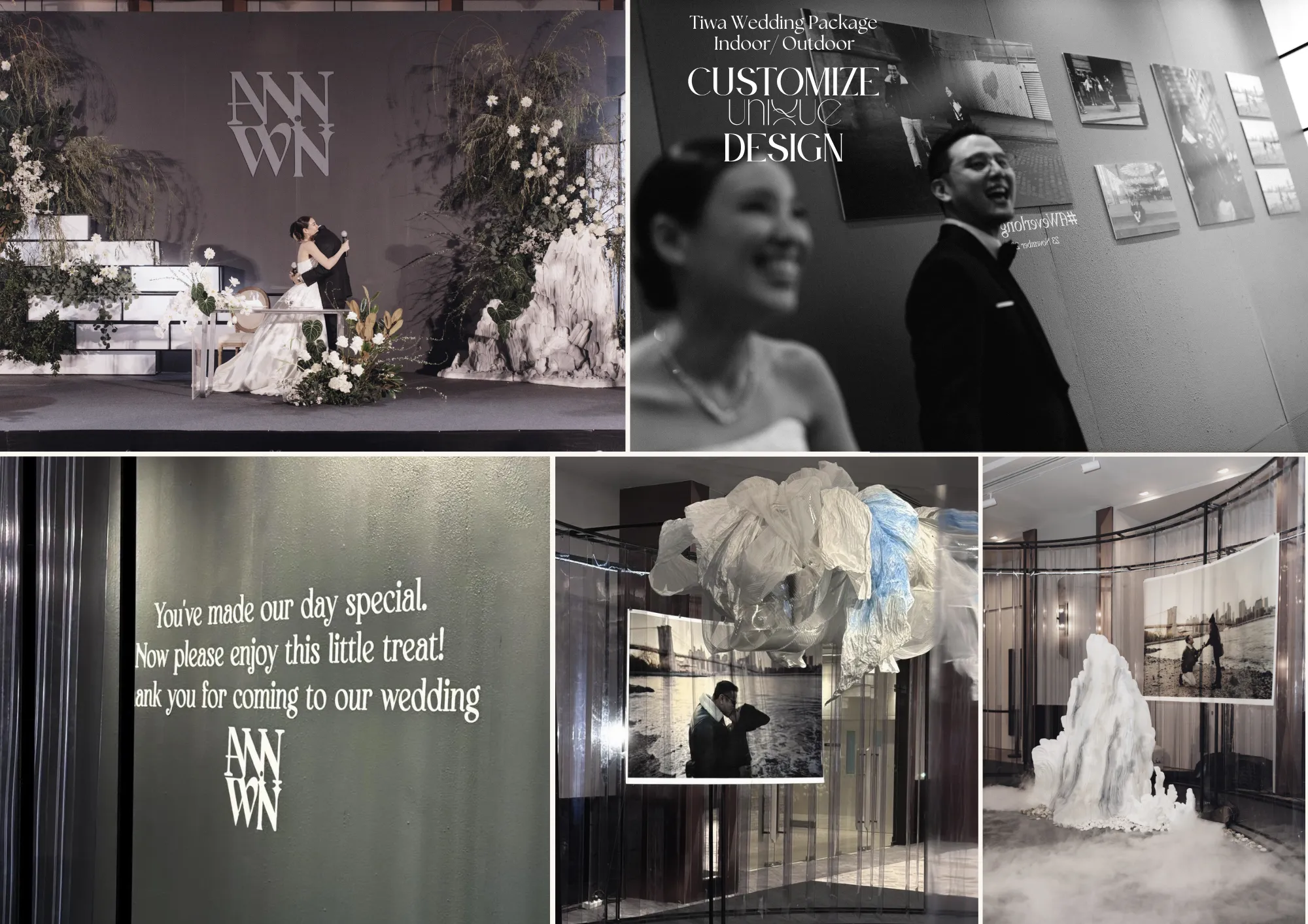 Unique Wedding Setup