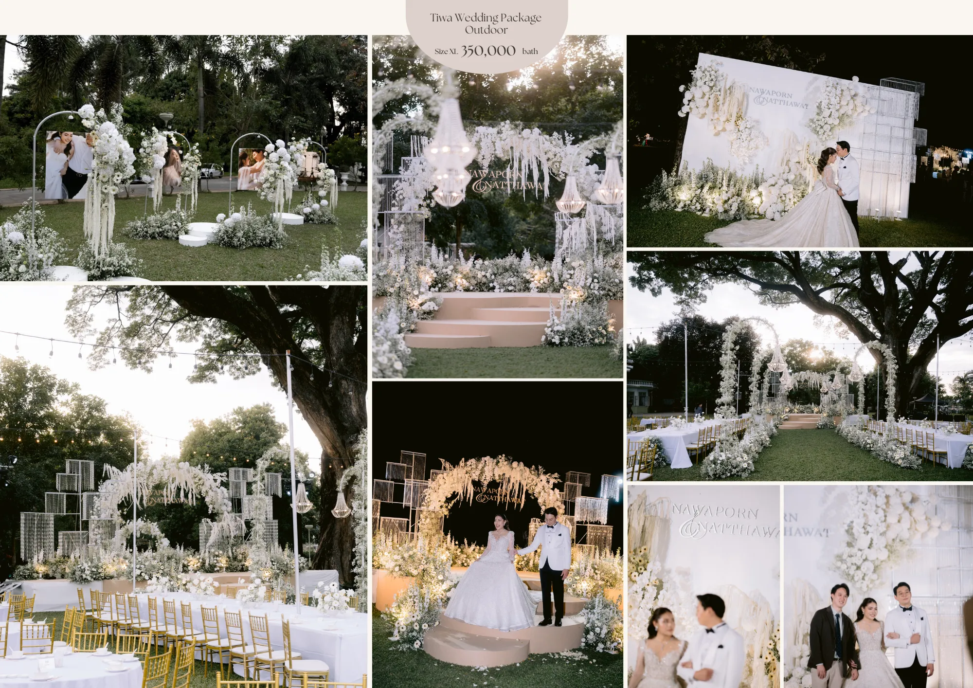 Thai Outdoor Wedding Size XL
